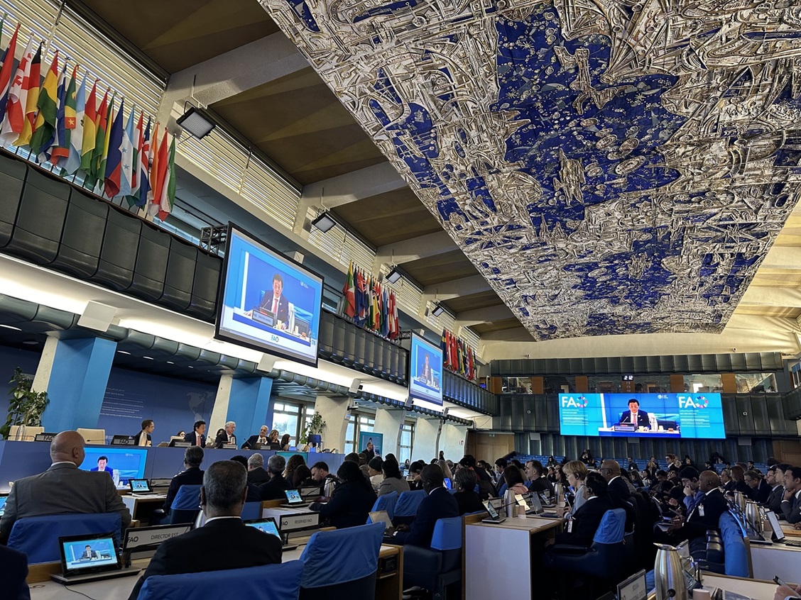 Monaco attends the 176th session of the FAO Council