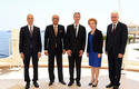 Amb Pakistan - Union Européenne - Salvador -Lettonie - From left to right:H.E. Mr Rupert Schlegelmilch, Ambassador of the European Union; H.E. Mr Moin ul Haque, Ambassador of the Islamic Republic of Pakistan; Mr Gilles Tonelli, Minister of Foreign Affairs and Cooperation; H.E. Ms Carmen Maria Gallardo Hernandez, Ambassador of El Salvador, and H.E. Mr Imants Viesturs Lieģis, Ambassador of Latvia. © Government Communication Department/Manuel Vitali Amb Pakistan - Union Européenne - Salvador -Lettonie - From left to right:H.E. Mr Rupert Schlegelmilch, Ambassador of the European Union; H.E. Mr Moin ul Haque, Ambassador of the Islamic Republic of Pakistan; Mr Gilles Tonelli, Minister of Foreign Affairs and Cooperation; H.E. Ms Carmen Maria Gallardo Hernandez, Ambassador of El Salvador, and H.E. Mr Imants Viesturs Lieģis, Ambassador of Latvia. © Government Communication Department/Manuel Vitali