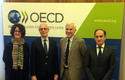 Dépôt OCDE - From left to right: Ms Josée Fecteau, Deputy Director of Legal Affairs, OECD; H.E Mr Serge Telle, Minister of State; Mr Nicola Bonucci, Director of Legal Affairs, OECD; Mr Jean Castellini, Minister of Finance and Economy Dépôt OCDE - From left to right: Ms Josée Fecteau, Deputy Director of Legal Affairs, OECD; H.E Mr Serge Telle, Minister of State; Mr Nicola Bonucci, Director of Legal Affairs, OECD; Mr Jean Castellini, Minister of Finance and Economy