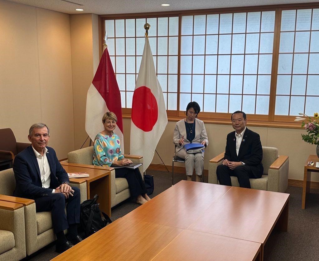 Visit to Japan by Ms Isabelle Berro-Amadeï, acting Minister of State and Minister of Foreign Affairs and Cooperation