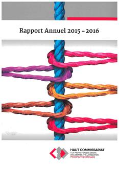 Rapport Haut Commissariat 2015-2016