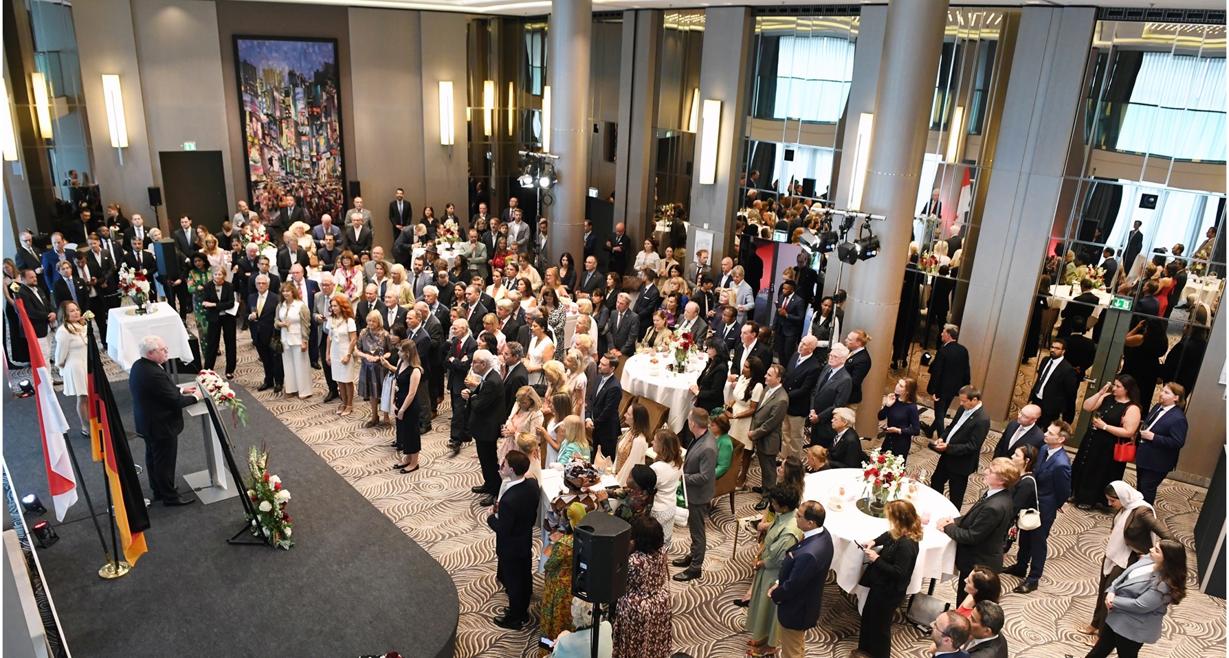 The Embassy of Monaco in Berlin celebrates the 20th anniversary of the reign of H.S.H. the Sovereign Prince