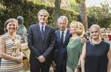 Réception_Italie 2018 - From left to right: Ms Masset, H.E. Mr Christian Masset, France’s Ambassador to Italy, H.E. Mr Robert Fillon, Monaco’s Ambassador to Italy, Ms Mireille Fillon, Ms Martine Garcia-Mascarenhas, Second Secretary at the Monegasque Embassy in Italy © DR 