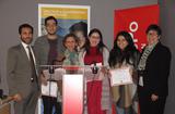 Sciences Po 2017 - Ms. Isabelle Rosabrunetto, Director General of Foreign Affairs and Cooperation, presenting prizes to the winners of the Solidarity Challenge:  a team of Moroccan students from the Sciences Po Paris-Middle East and Mediterranean Campus is being given a grant of EUR 12,000 to support access to employment for young people with disabilities in Morocco. ©DCI