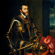 Charles Quint - Portrait of Charles Quint by Rubens, copy by Titian