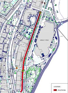First test of recovery of energy produced by traffic  - - Generating process road green heart Monaco ©