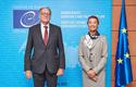 1-M. Robert GELLI et Mme Marija PEJCINOVIC BURIC. ©DR - 1- M. Robert GELLI, Secrétaire d’Etat à la Justice, Directeur des Services Judiciaires et Mme Marija PEJCINOVIC BURIC, Secrétaire Générale du Conseil de l’Europe. ©DR 1-M. Robert GELLI et Mme Marija PEJCINOVIC BURIC. ©DR - 1- M. Robert GELLI, Secrétaire d’Etat à la Justice, Directeur des Services Judiciaires et Mme Marija PEJCINOVIC BURIC, Secrétaire Générale du Conseil de l’Europe. ©DR