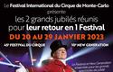 Affiche 45ème Festival International du Cirque de Mone-Carlo