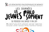 Affiche Les Jeunes philosophent 8-11 mai 2019