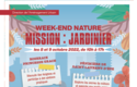 Affiche Week-end nature - Week-end nature 2022