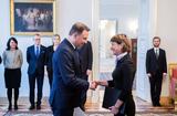 Ambassadeur Pologne - H.E. Ms. Isabelle Berro-Amadeï presented her letters of credence to H.E. Mr. M. Andrzej Duda ©DR