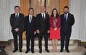 Ambassadeurs Chine Brésil Monténégro Serbie - From left to right: H.E. Mr Luis Fernando De Andrade Serra, Ambassador of the Federative Republic of Brazil, H.E. Mr Shaye Lu, Ambassador of the People’s Republic of China; Mr Laurent Anselmi, Minister of Foreign Affairs and Cooperation; H.E. Ms Natasa Maric, Ambassador of the Republic of Serbia and H.E. Mr Ivan Ivanisevic, Ambassador of Montenegro © Government Communication Department/Michael Alesi Ambassadeurs Chine Brésil Monténégro Serbie - From left to right: H.E. Mr Luis Fernando De Andrade Serra, Ambassador of the Federative Republic of Brazil, H.E. Mr Shaye Lu, Ambassador of the People’s Republic of China; Mr Laurent Anselmi, Minister of Foreign Affairs and Cooperation; H.E. Ms Natasa Maric, Ambassador of the Republic of Serbia and H.E. Mr Ivan Ivanisevic, Ambassador of Montenegro © Government Communication Department/Michael Alesi