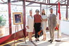 Andorre © Antoine Meyssonnier - - S.E. Mme Valérie BRUELL-MELCHIOR et S.E. Mme Anne-Marie BOISBOUVIER, accompagnées de S.E. Mme Esther RABASSA GRAU, Ambassadeur de la Principauté d’Andorre en France et en Principauté de Monaco et de M. Adrià ESPINETA ARIAS, diplomate auprès de l’Ambassade d’Andorre