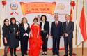 Chinese New Year in Monaco - Fromleft to the right : Mrs. DONATI, Conseiller au Cabinet de S.A.S. Le Prince Souverain - Mrs CARUSO RAVERA, Directeur des Relations Diplomatiques et Consulaires – H.E.Mrs BOISSON, Ambassadeur de Monaco en Chine – Mrs. WANG, Présidente Association Monaco-Chine – Mrs.LAMBIN BERTI, Secrétaire d’Etat - M. SHI, Vice-Consul Général – M. VINCI, Directeur de l’Education Nationale de la Jeunesse et des Sports ©DR