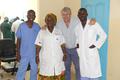 CHPG Sénégal - Dr. Jacques Raiga,* Deputy Head of the CHPG's Department of Gynaecology and Obstetrics and Pikine National Hospital Medical staff ©DR