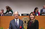 Conseil d'Administration PAM - H.E. Mr Robert FILLON, Ambassador of the Principality of Monaco in Italy, Permanent Representative to the FAO and WFP, and H.E. Ms Stephanie HOCHSTETTER SKINNER-KLEE, Ambassador of Guatemala and Chair of the Executive Board. ©DR