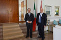 Consulat Ancone - H.E. Mr. Robert Fillon, Ambassador to Italy, and Mr. Giovanni Puoti, Consul of Monaco to Ancona ©DR