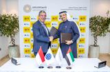 Dubai MIE - Albert Croesi, General Commissioner of the Monaco Pavilion, and Najeeb Mohammed Al-Ali, Executive Director of the Expo 2020 Dubai Bureau © DR