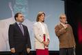 Festival Printemps des Arts 2018 - H.R.H. The Princess of Hanover with Marc Monnet, Artistic Advisor of the Festival, on the right, and Jérôme Froissart, Secretary General of AMADE Mondiale, on the left ©Government Communication Department/Stephane Danna