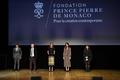 FPP - Palmarès - H.R.H. the Princess of Hanover and her daughter Charlotte Casiraghi, surrounded by Mathieu Palain and Christian Bobin (left) and Salomé Berlemont-Gilles (right) © Government Communication Department / Manuel Vitali