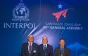 Interpol 3 - The Monegasque delegation (from left to right): Stéphane Giorgetti, Chief Constable, acting Head of the Criminal Investigation Division, Richard Marangoni and Commander Olivier Jude, Head of the International Cooperation Section. ©DR Interpol 3 - The Monegasque delegation (from left to right): Stéphane Giorgetti, Chief Constable, acting Head of the Criminal Investigation Division, Richard Marangoni and Commander Olivier Jude, Head of the International Cooperation Section. ©DR