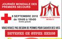 Journée Mondiale des Premiers Secours 8 septembre 2018 Journée Mondiale des Premiers Secours 8 septembre 2018