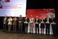 Lauréats trophées Eco 2017 - Jean Castellini, Marie-Pierre Gramaglia and Jacques Boisson, Secretary of State and representative of H.S.H. Prince Albert II, with the winners © Government Communication Department - Manuel Vitali