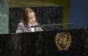 Maylen ONU - Mayleen, aged 9, representing Monaco at the UN © DR Maylen ONU - Mayleen, aged 9, representing Monaco at the UN © DR