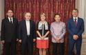 Nouveaux Ambassadeurs - Iran - Thaïlande - République tchèque - Turkménistan. ©Direction de la Communication-Stéphane Danna - De gauche à droite : S.E. M. Maksat CHARIEV, Ambassadeur Extraordinaire et Plénipotentiaire du Turkménistan, S.E. M. Mohammad AMIN NEJAD, Ambassadeur Extraordinaire et Plénipotentiaire de la République Islamique d’Iran, Mme Isabelle BERRO-AMADEÏ, Conseiller de Gouvernement-Ministre des Relations Extérieures et de la Coopération, S.E. M. Sarun CHAROENSUWAN, Ambassadeur Extraordinaire et Plénipotentiaire du Royaume de Thaïlande et S.E. M. Jaroslav KURFÜRST, Ambassadeur Extraordinaire et Plénipotentiaire de la République tchèque. ©Direction de la Communication- Stéphane Danna Nouveaux Ambassadeurs - Iran - Thaïlande - République tchèque - Turkménistan. ©Direction de la Communication-Stéphane Danna - De gauche à droite : S.E. M. Maksat CHARIEV, Ambassadeur Extraordinaire et Plénipotentiaire du Turkménistan, S.E. M. Mohammad AMIN NEJAD, Ambassadeur Extraordinaire et Plénipotentiaire de la République Islamique d’Iran, Mme Isabelle BERRO-AMADEÏ, Conseiller de Gouvernement-Ministre des Relations Extérieures et de la Coopération, S.E. M. Sarun CHAROENSUWAN, Ambassadeur Extraordinaire et Plénipotentiaire du Royaume de Thaïlande et S.E. M. Jaroslav KURFÜRST, Ambassadeur Extraordinaire et Plénipotentiaire de la République tchèque. ©Direction de la Communication- Stéphane Danna