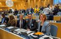 OMPI - From left to right: Gilles Realini, First Secretary at the Permanent Mission of Monaco to the United Nations Office, Johannes De Millo Terrazzani, Counsellor at the Permanent Mission of Monaco to the United Nations Office and H.E. Ms. Carole Lanteri, Ambassador, Permanent Representative of the Principality of Monaco to the United Nations Office at Geneva. ©DR OMPI - From left to right: Gilles Realini, First Secretary at the Permanent Mission of Monaco to the United Nations Office, Johannes De Millo Terrazzani, Counsellor at the Permanent Mission of Monaco to the United Nations Office and H.E. Ms. Carole Lanteri, Ambassador, Permanent Representative of the Principality of Monaco to the United Nations Office at Geneva. ©DR