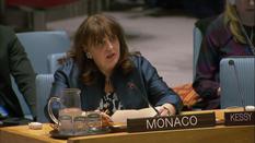 ONU Conseil sécurité - S.E. Mme Isabelle PICCO, Ambassadeur, Représentant permanent de Monaco auprès de l’ONU ©DR