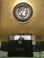 ONU Décennie actions sur l'eau - Cédric Braquetti, Conseiller à la Mission Permanente de la Principauté de Monaco auprès des Nations Unies ©DR