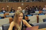 ONU - Politique nationale pour l'inclusion des personnes handicapées - Mme Alyson CALEM-SANGIORGIO, lors de la 17ème session de la Conférence des Etats parties à la Convention relative aux droits des personnes handicapées (COSP17) ©DR