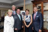 Reception Allemagne 2016 -  From left to right: Dr Bernd Kunth, Honorary Consul of Monaco to Düsseldorf, Mr Günther Fleig, Honorary Consul of Monaco to Stuttgart and his wife, Mrs Christine Fleig, H.E. Ms Isabelle Berro-Amadeï, Ambassador of Monaco to Germany and her husband, Mr Bernard Amadeï.