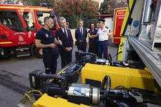 S.E. M. Christophe Mirmand visite le Corps des Sapeurs-pompiers 2. ©Direction de la Communication-Manuel Vitali - ©Direction de la Communication - Manuel Vitali