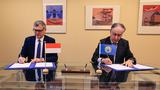 Signature accords OIAC - Signature accords OIAC © DR Signature accords OIAC - Signature accords OIAC © DR
