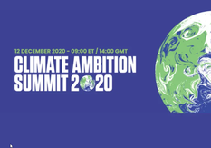 Sommet Ambition climatique