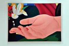 Voir la photo - © Government Communication Department – Charly Gallo Photo caption: Tom WesselmannGina’s Hand, 1972–82Oil on canvas© The Estate of Tom Wesselmann/Licensed by VAGA, New York