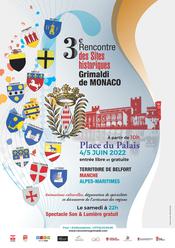 Visuel 3ème Rencontre des Sites historiques Grimaldi de Monaco