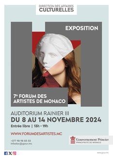 Visuel 7ème Forum des Artistes de Monaco