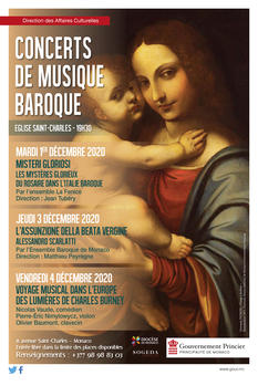Visuel concerts de musique baroque 2020